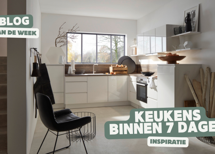 Met spoed een nieuwe keuken nodig? - Keukens binnen 7 dagen!